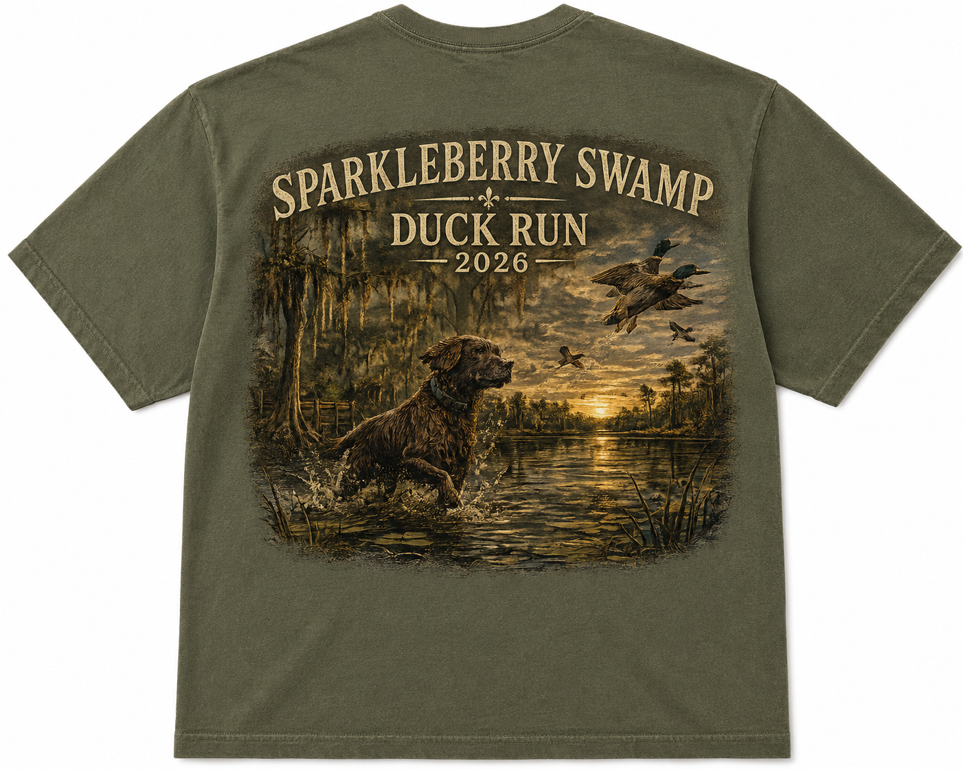 Sparkleberry Swamp Duck Run 2026 T-Shirt