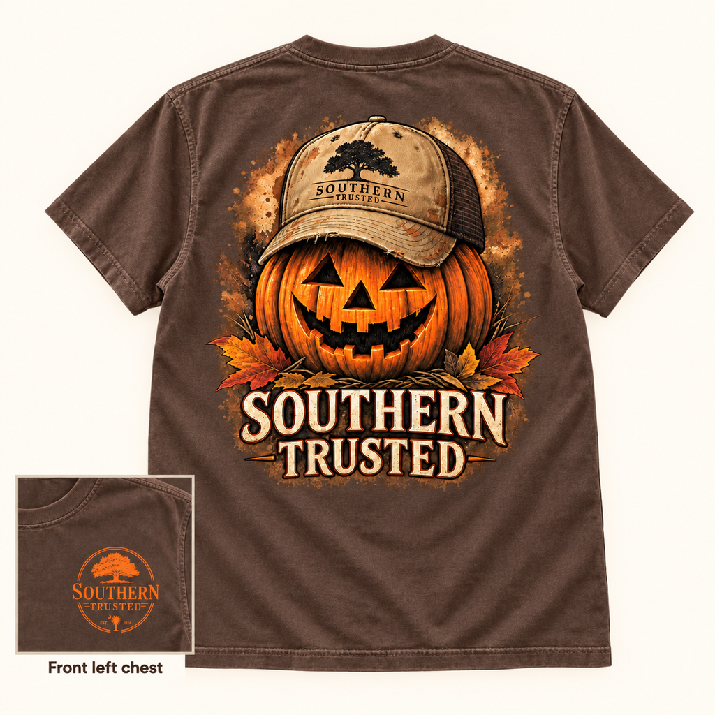 Southern Trusted Pumpkin Patch Tee- Comfort Colors