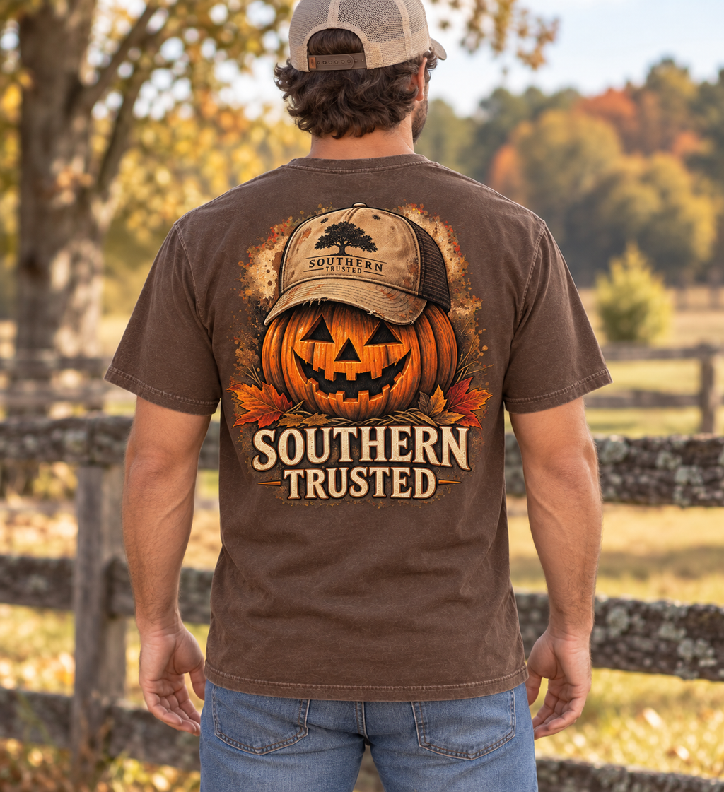 Southern Trusted Pumpkin Patch Tee- Comfort Colors