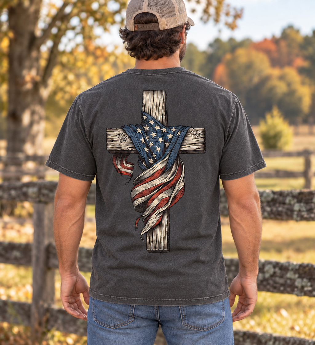 Southern Trusted Trusted Cross Tee- Comfort Colors